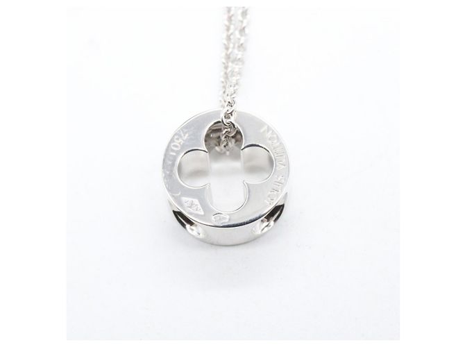 Collar Péndulo Empreinte Louis Vuitton en Oro Blanco (Plata) para Mujeres - vista 3