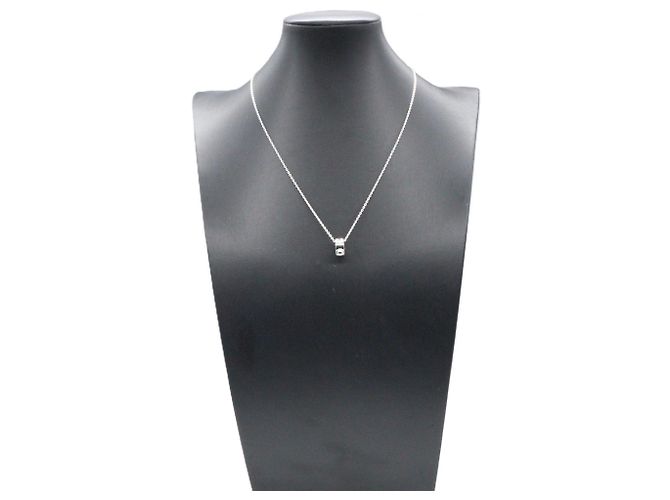 Collar Péndulo Empreinte Louis Vuitton en Oro Blanco (Plata) para Mujeres - vista 4