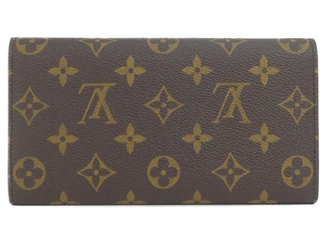 Portafoglio Sarah Monogram Louis Vuitton Marrone - vista 2