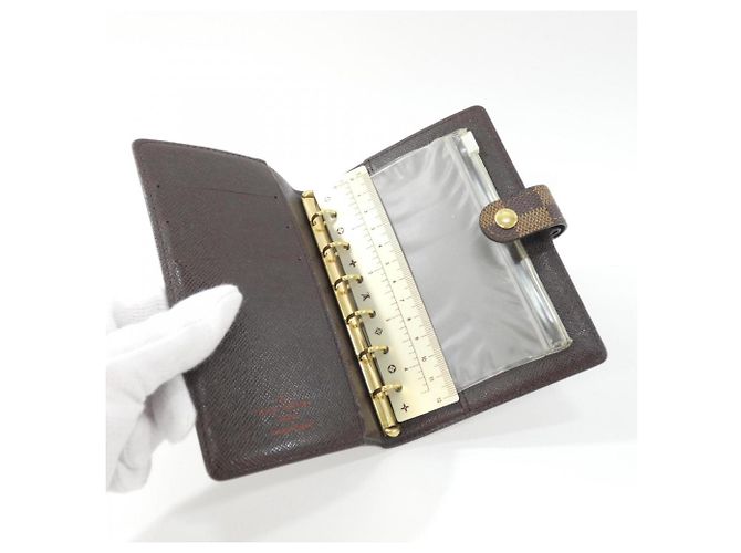Louis Vuitton Damier Agenda PM Organizer Braun - Ansicht 4