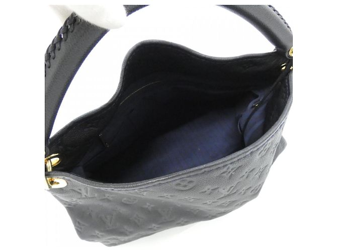 Borsa a Spalla Artsy MM in Monogram Empreinte Louis Vuitton Blu - vista 6