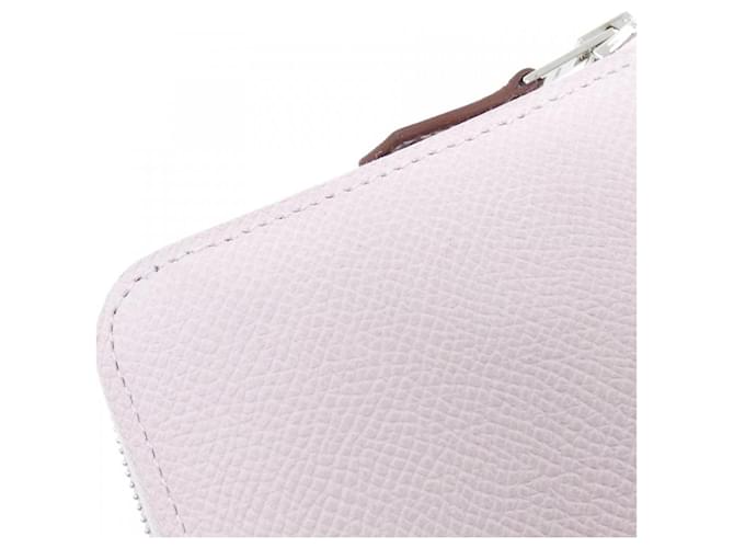 Silk In Billetera compacta de seda ANIMAPOLIS de Hermès Rosa - vista 6