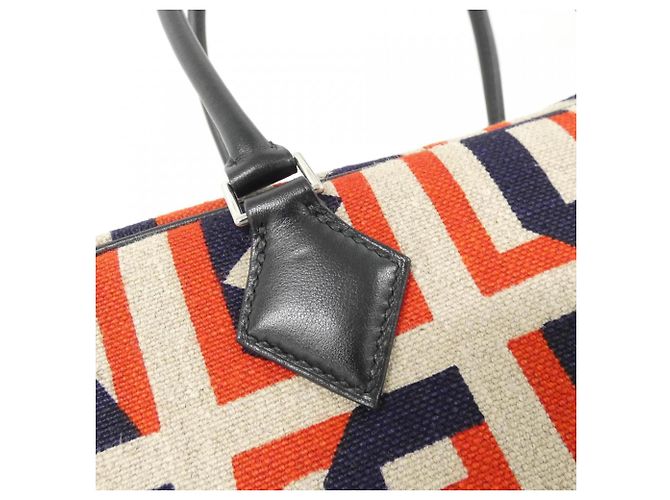 Borsa Plume LETTRES AU CARRE Hermès Nero - Ansicht 3