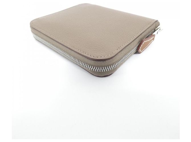 Hermès Hermes ZODIAQUE Silk In Compact Wallet Brown - view 2