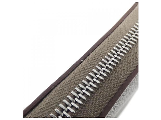 Hermès Hermes ZODIAQUE Silk In Compact Wallet Brown - view 3