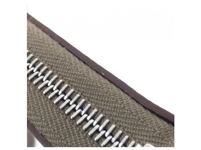 Hermès Hermes ZODIAQUE Silk In Compact Wallet Brown - view 4