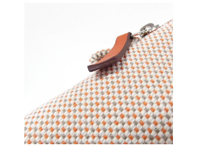Pochette Hermès Bolide Crazy H MM Arancione - vista 4