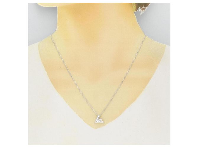 Collar Louis Vuitton Volt One PM Blanco - vista 6