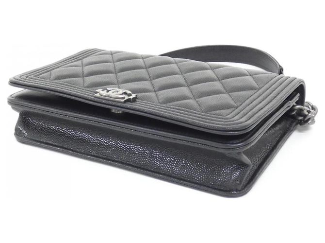 Cartera de Cadena Boy de Chanel Nero - vista 3