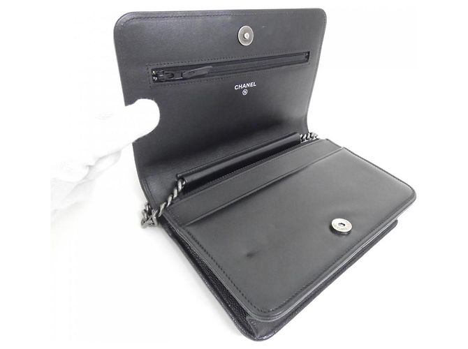 Cartera de Cadena Boy de Chanel Nero - vista 6