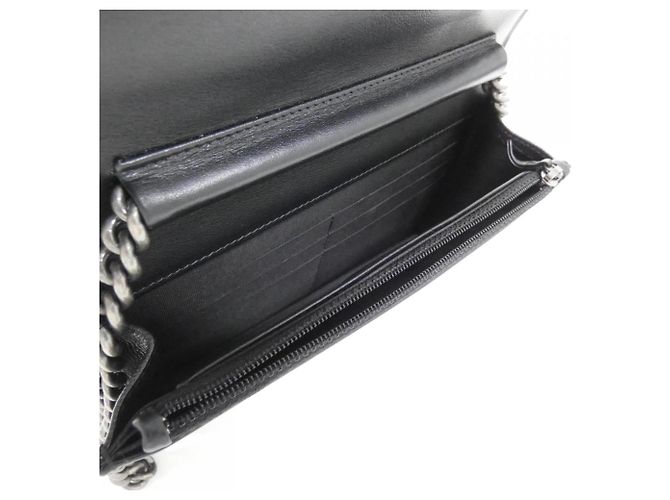 Cartera de Cadena Boy de Chanel Nero - vista 8