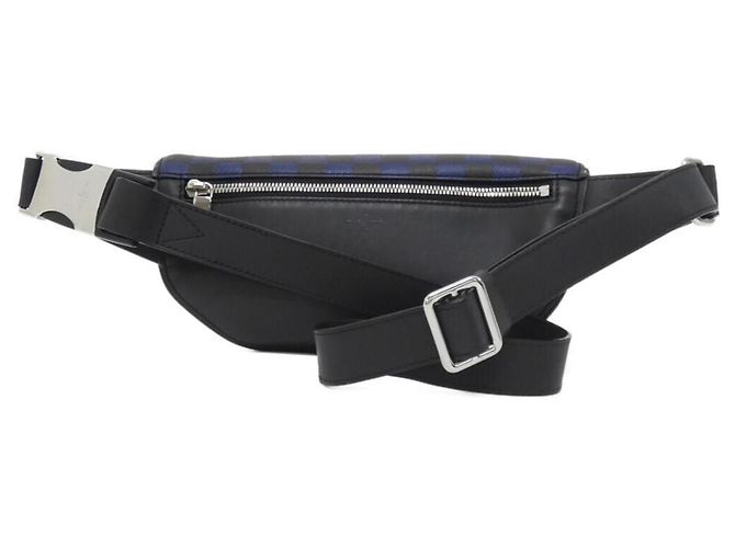 Bumbag in tela Damier Infini Louis Vuitton Nero - vista 2