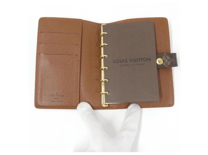Louis Vuitton Monogramm Agenda PM Organizer Braun - Ansicht 5