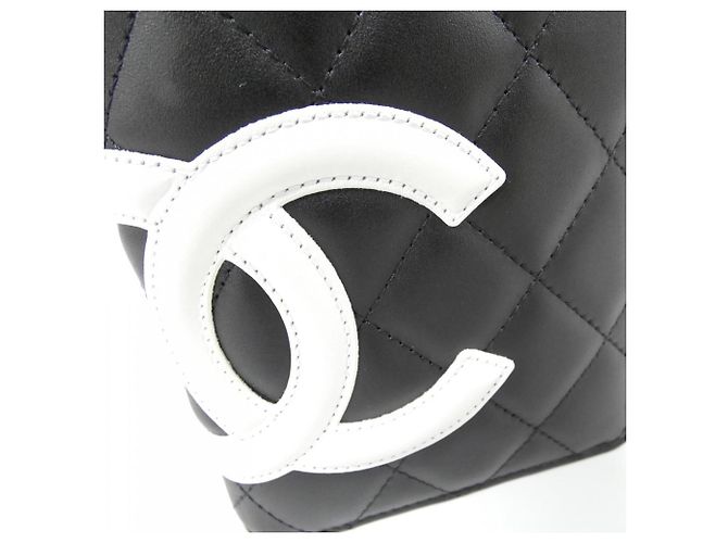 Cartera Chanel Cambon Line Negro - vista 3