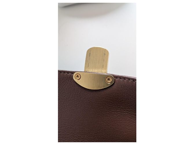 Mahina Babylone Louis Vuitton Mahina Amelie leather wallet brown - view 9