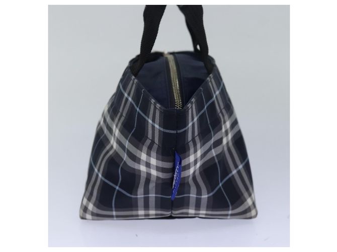 Burberry Nova Check Etichetta Blu Nylon Blu navy - vista 3