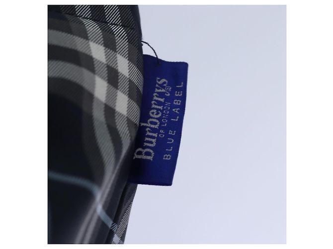 Burberry Nova Check Etichetta Blu Nylon Blu navy - vista 7