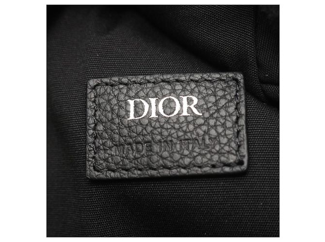 Borsa a vita/corpo/mano Scarab Oblique Christian Dior Nero Beige Blu navy - vista 4