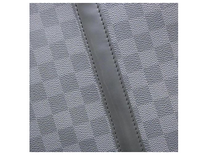Borsa Louis Vuitton Damier Graphite Sirius Marrone - vista 4