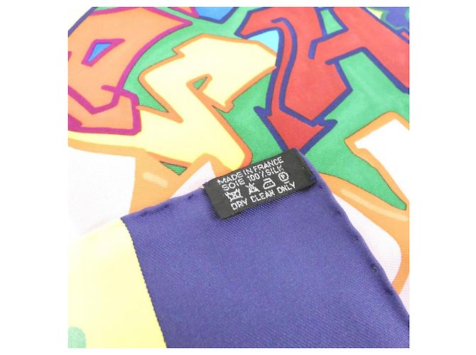 Bufanda Cuadrada GRAFF HERMES de Hermès Rosa - vista 3
