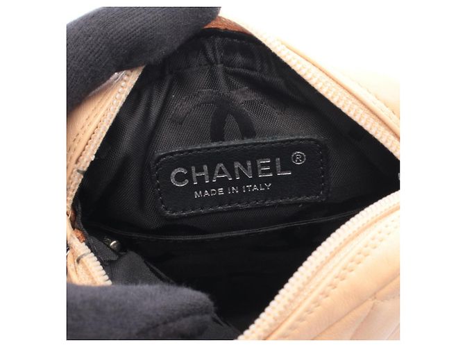 Borsa a Spalla Chanel Cambon Line Nero Beige - vista 4