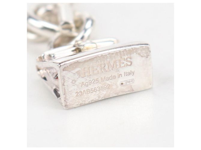 Hermès Collana Amuleto Kelly per Donne, Argento - vista 4