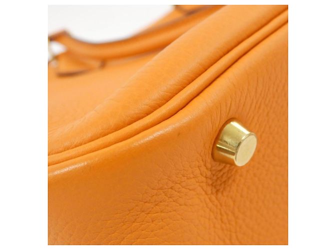 Hermès Plume Handtasche Orange - Ansicht 2