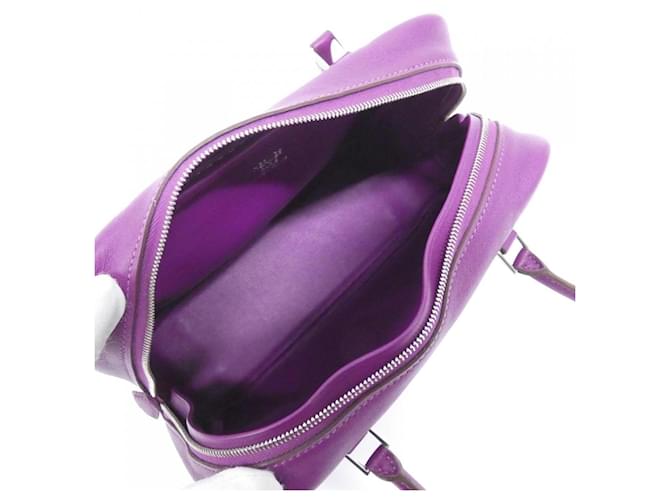 Borsa Mini Plume MINI di Hermès Porpora - vista 6