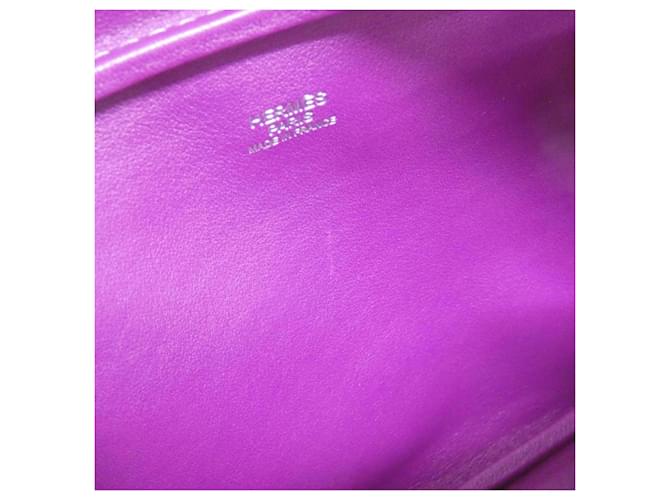 Borsa Mini Plume MINI di Hermès Porpora - vista 7