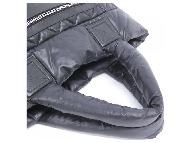 Borsa a mano Chanel Coco Cocoon Line Nero - vista 7