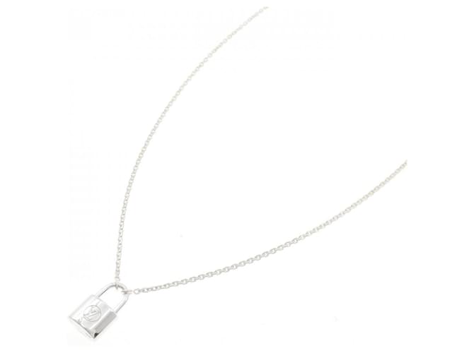 Collana Lockit Louis Vuitton Argento - vista 2