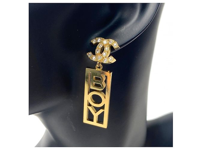 Orecchini Coco Mark Swing da donna CHANEL, Boy C D'oro - vista 2