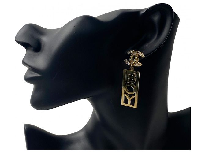 Orecchini Coco Mark Swing da donna CHANEL, Boy C D'oro - vista 3