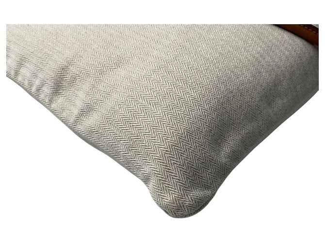 Hermès Borsa a Spalla Hermes Aline MM con Doppio Timbro Beige - vista 16