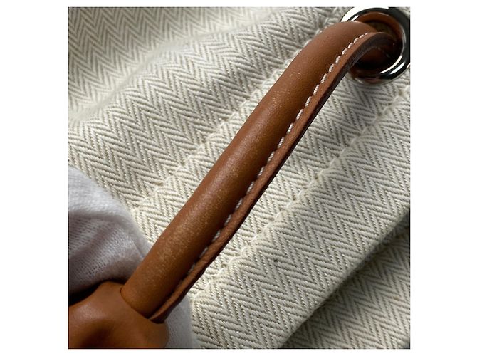 Hermès Borsa a Spalla Hermes Aline MM con Doppio Timbro Beige - vista 18