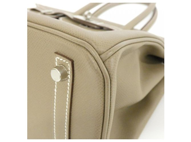Borsa Birkin Hermès Marrone - vista 4