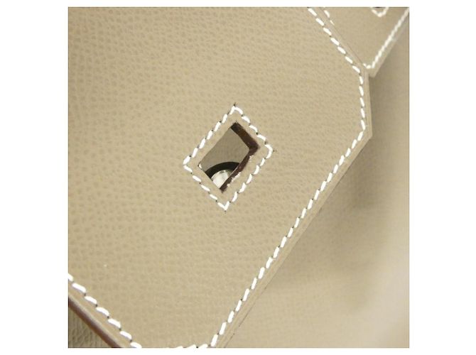 Borsa Birkin Hermès Marrone - vista 6
