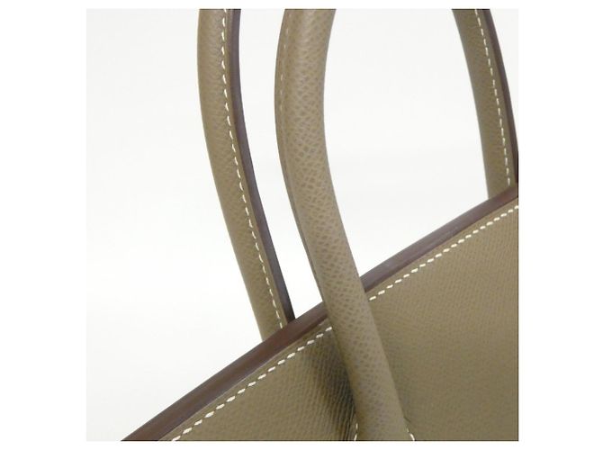 Borsa Birkin Hermès Marrone - vista 8