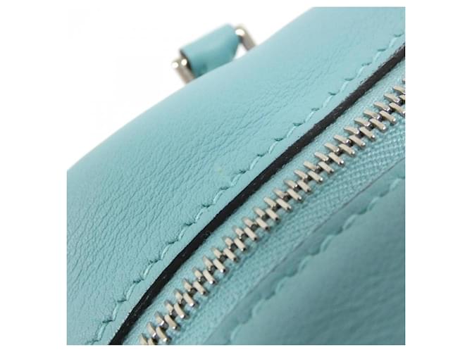 Borsa Mini Plume MINI di Hermès Blu - vista 3