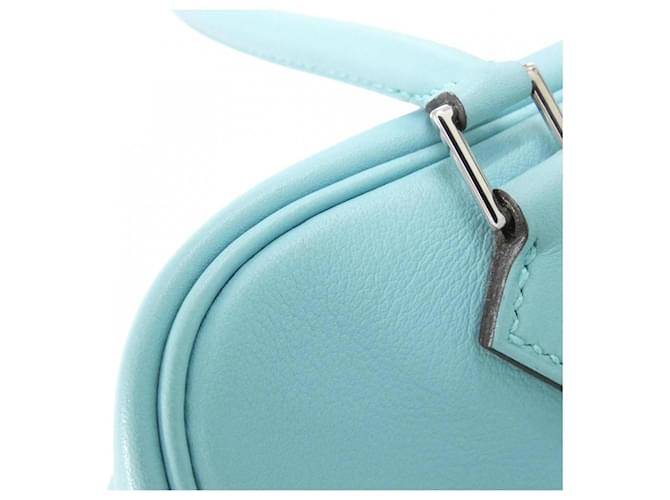 Borsa Mini Plume MINI di Hermès Blu - vista 4