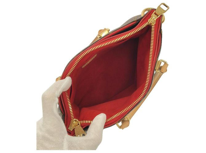 Borsa a mano Pallas BB Monogram Louis Vuitton Marrone - vista 7