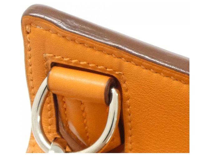 Borsa a Spalla Jypsiere di Hermès Arancione - vista 5