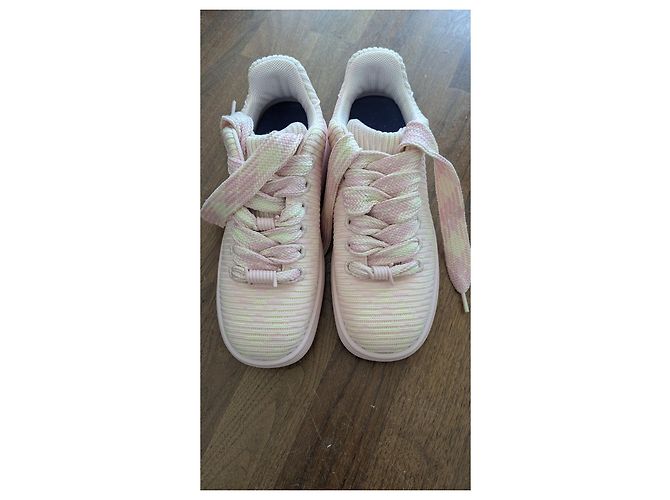 Burberry Schnürsneaker rosa Stoff Größe 40 Pink - Ansicht 2