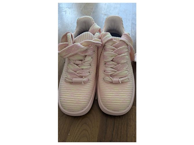 Burberry Schnürsneaker rosa Stoff Größe 40 Pink - Ansicht 3