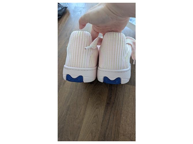 Burberry Schnürsneaker rosa Stoff Größe 40 Pink - Ansicht 4