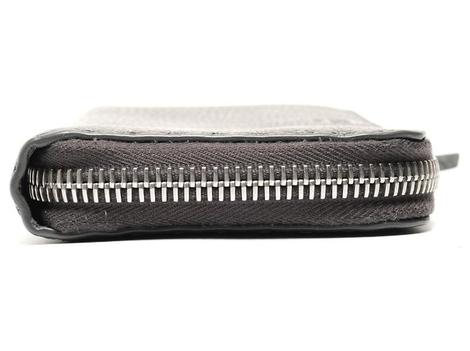 Cartera larga de cuero Selleria Fendi, gris, - vista 5
