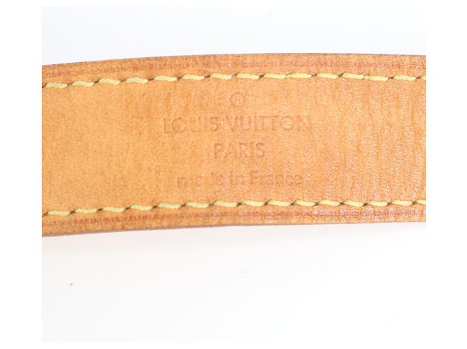 Cinghia lunga in pelle per buggy, uomo - Louis Vuitton Marrone - vista 8