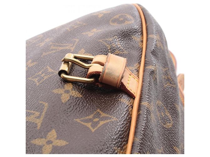 Borsa a Spalla Saumur 30 Louis Vuitton Marrone Monogramma - vista 8