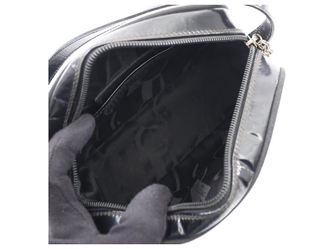 Borsa a Spalla Vara Ribbon di Salvatore Ferragamo Nero - vista 3