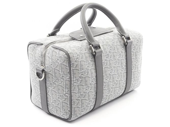 Borsa Dior LINGOT26 Langot Oblique Christian Dior Marrone - vista 2